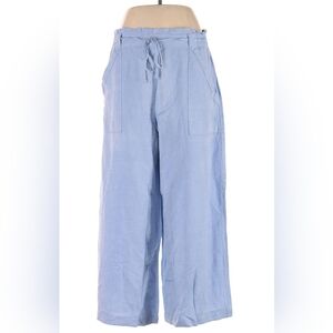 Light Blue Wide-Leg Pants